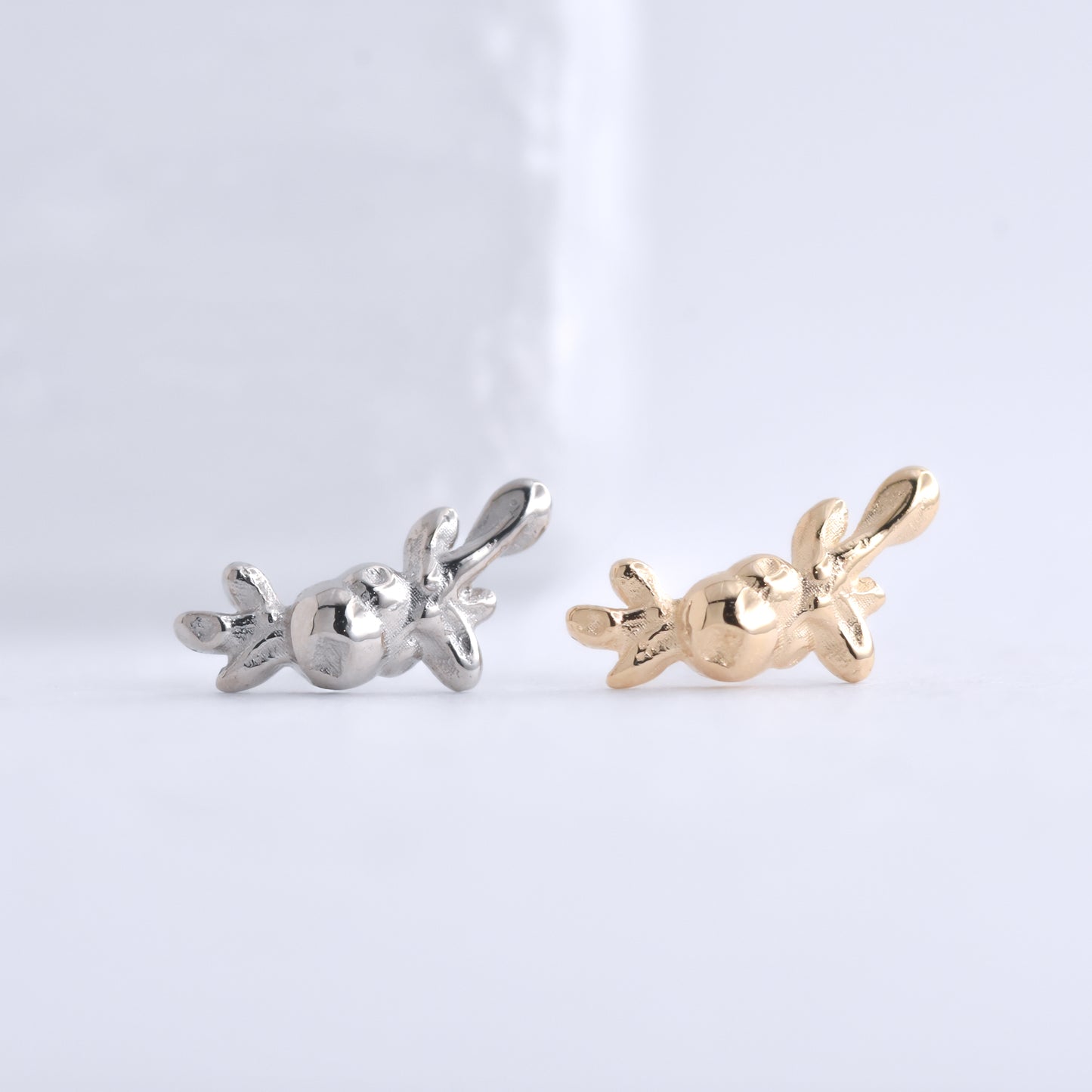 Huckleberry End - Pressure Fit End Only-body jewelry-Alchemy Adornment-Rose-