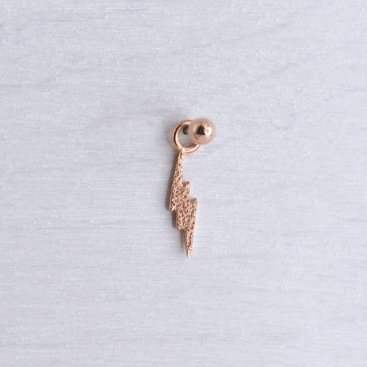 Thunderbolt Charm-Gold - Quetzalli - Charms - Rose Gold-Quetzalli-White Gold-