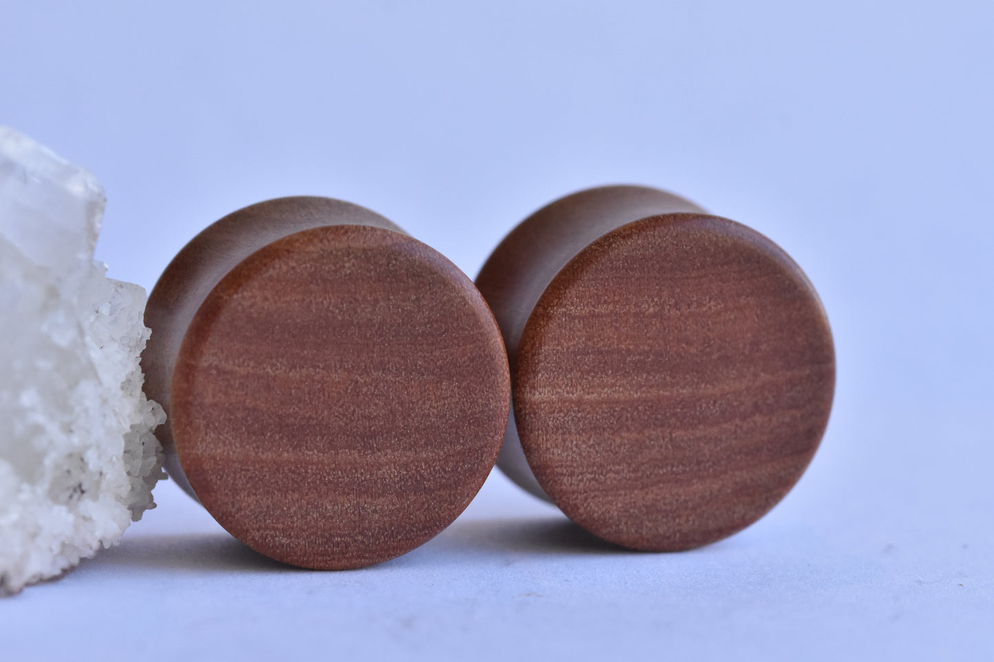 3/4" Omerica Organic Double Flare Plain Wood Plugs - Pair-body jewelry-Omerica Organics-