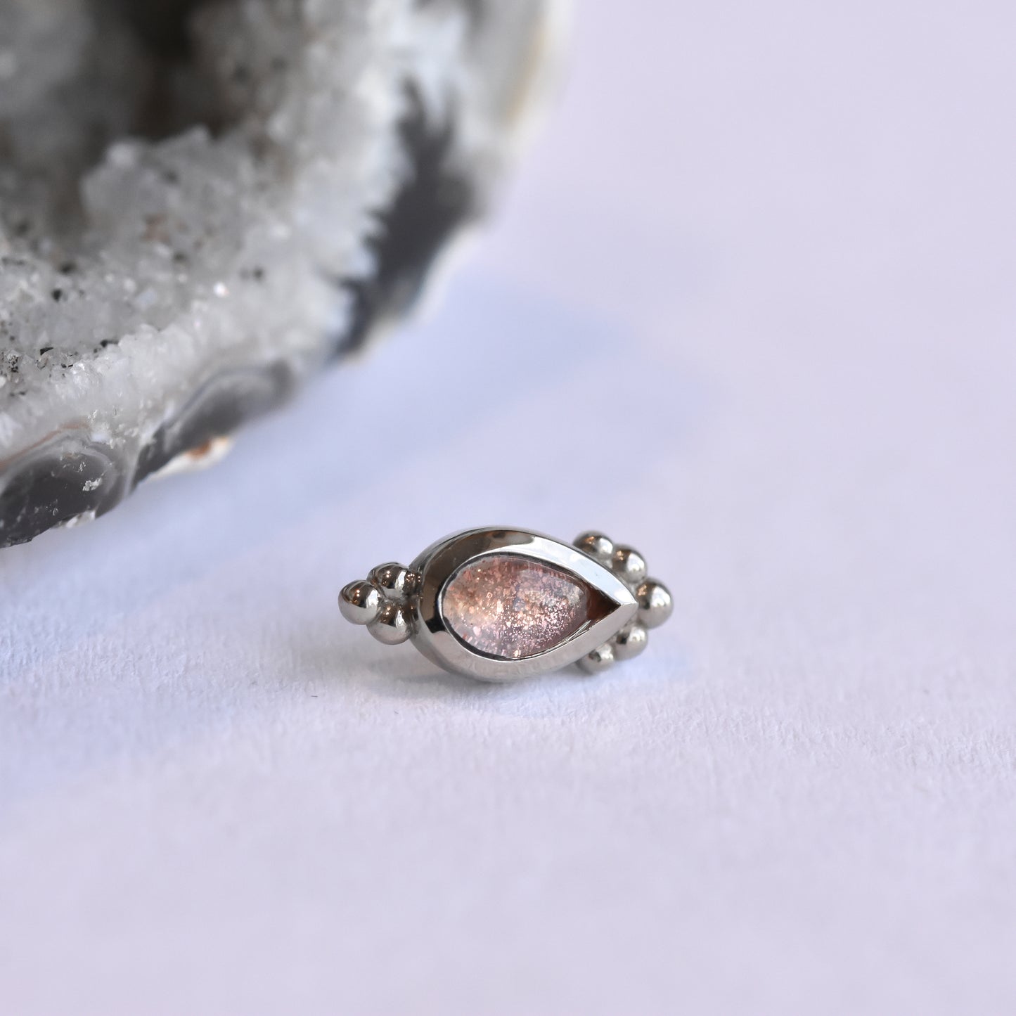 Amrit - Oregon Sunstone - Pressure Fit End Only