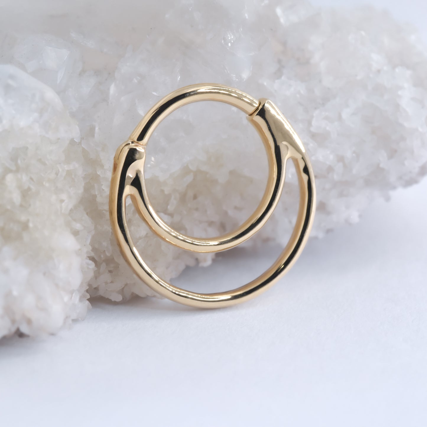 Cleo Snap Ring-body jewelry-alchemy adornment-