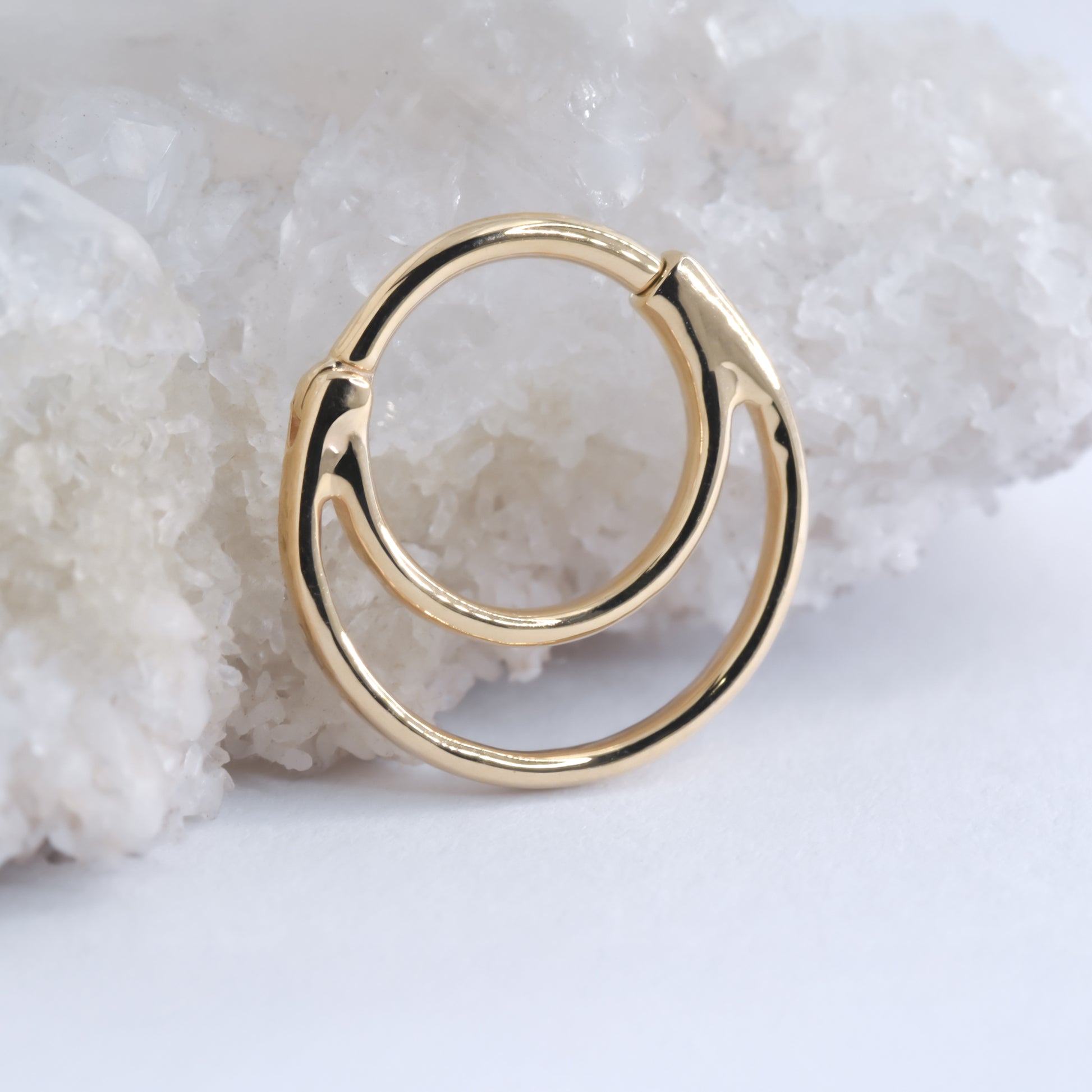 Cleo Snap Ring-body jewelry-alchemy adornment-