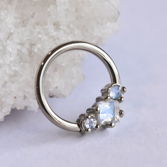 Ceri Ring - Genuine Moonstone-body jewelry-alchemy adornment-
