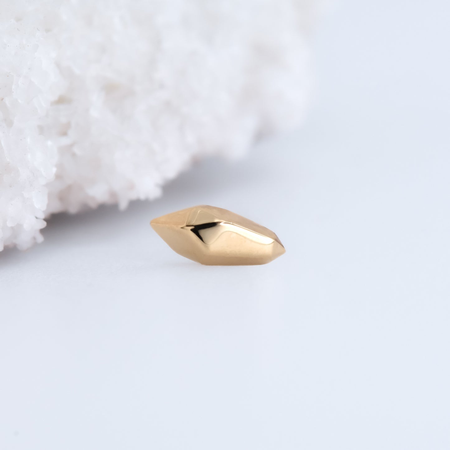 Flux End - Pressure Fit End Only-Gold - Alchemy - Plain Ends - Pressure Fit-Alchemy Adornment-