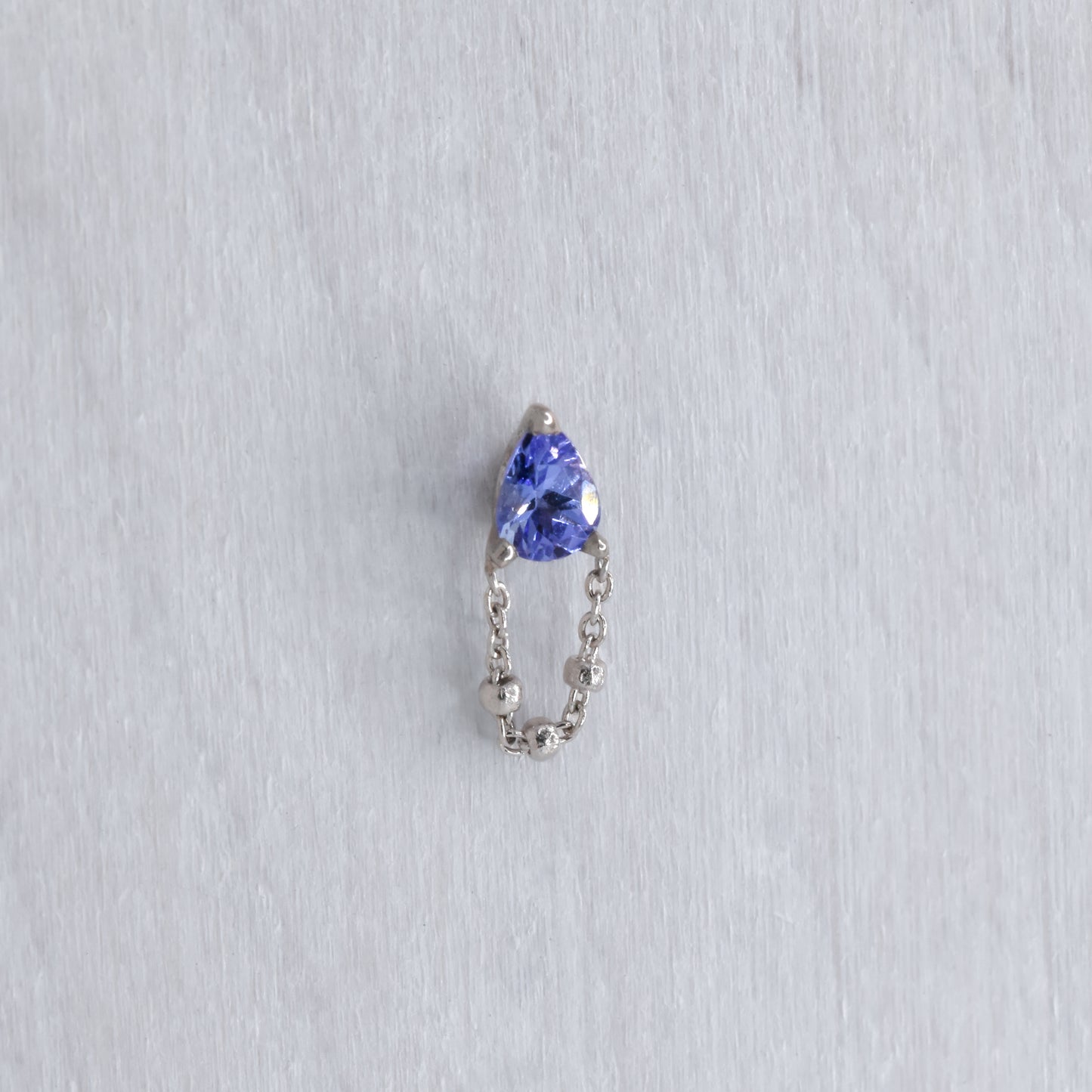 1000% End - Tanzanite - Pressure Fit End Only-body jewelry-Pupil Hall-
