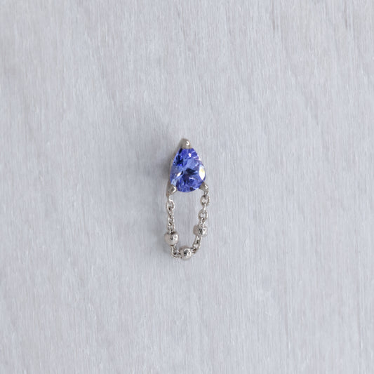 1000% End - Tanzanite - Pressure Fit End Only-body jewelry-Pupil Hall-