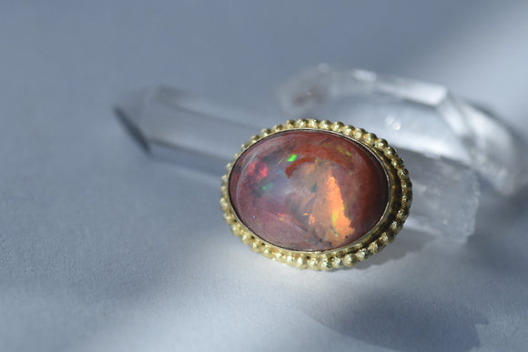 Fire Opal - Pressure Fit End Only