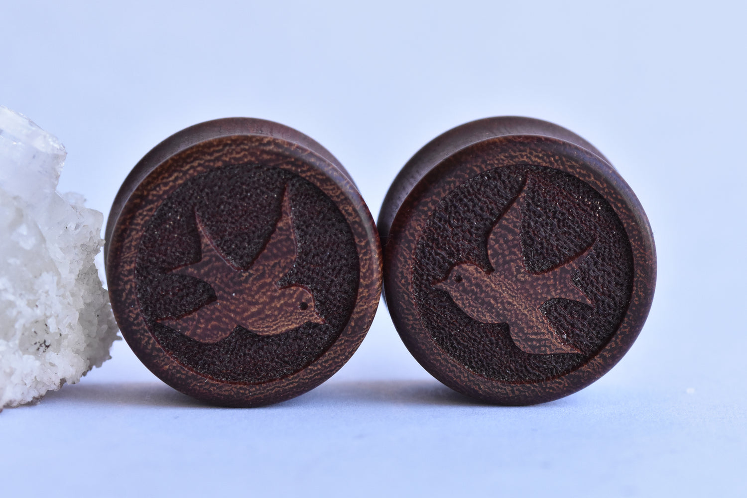 7/8" Omerica Organic Double Flare Swallows Plugs - Pair-body jewelry-Omerica Organics-